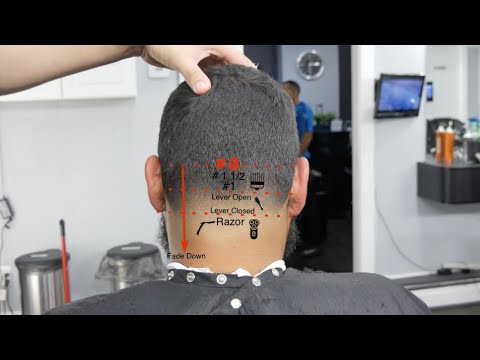 Barber Tutorial for beginners – How To do a Bald Taper